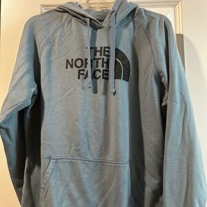 The North Face Light Blue Hoodie